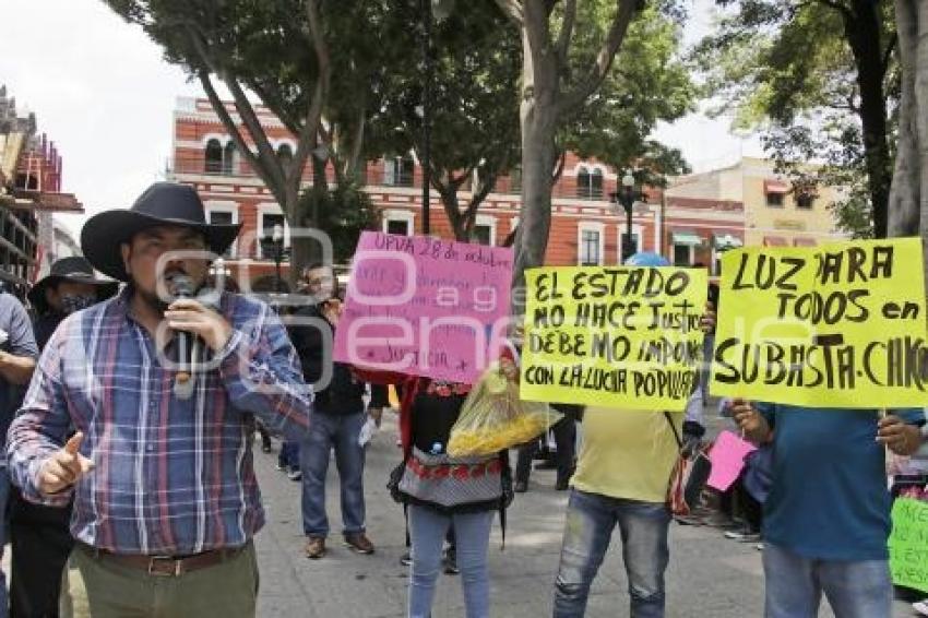 MANIFESTACIÓN UPVA 28 DE OCTUBRE