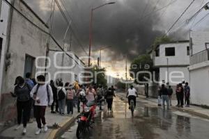 SAN PEDRO CHOLULA . EXPLOSIÓN