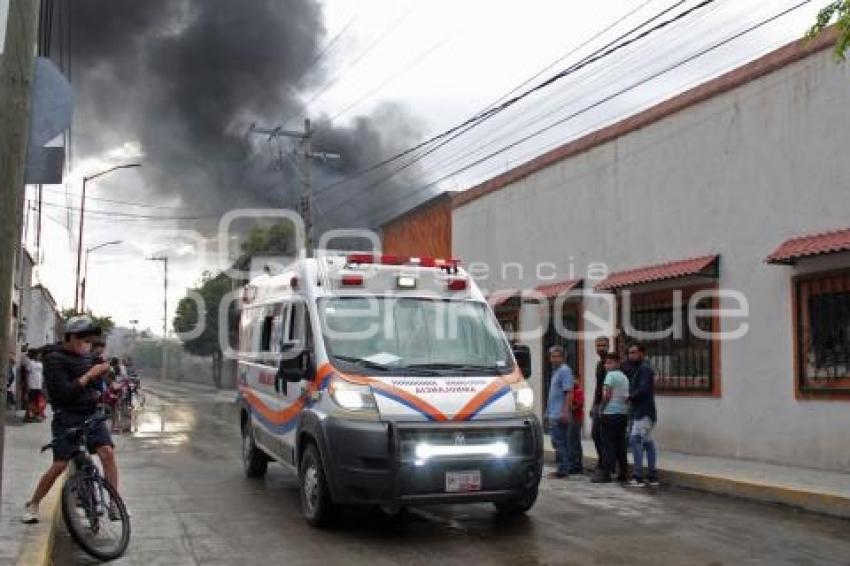 SAN PEDRO CHOLULA . EXPLOSIÓN