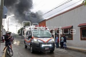 SAN PEDRO CHOLULA . EXPLOSIÓN