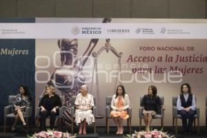 FORO JUSTICIA PARA MUJERES