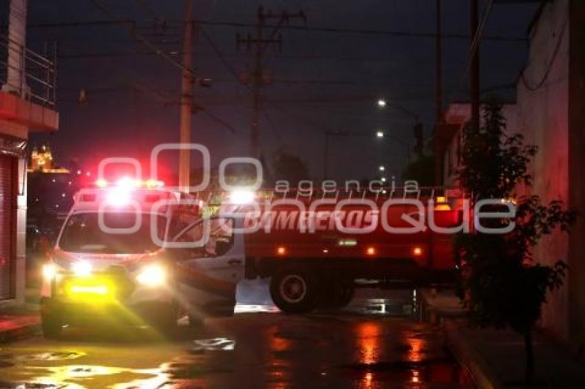 SAN PEDRO CHOLULA . EXPLOSIÓN