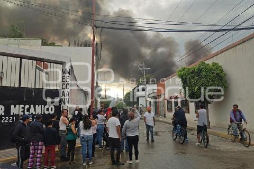 SAN PEDRO CHOLULA . EXPLOSIÓN