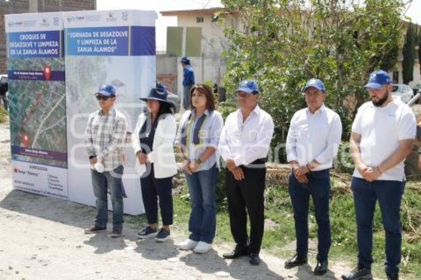 SAN ANDRÉS CHOLULA . JORNADA DESAZOLVE