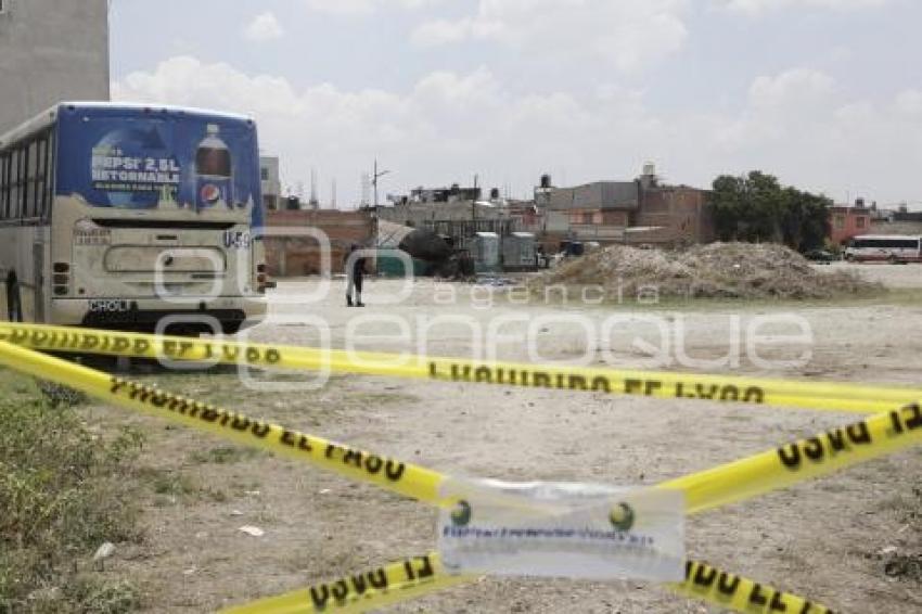 SAN PEDRO CHOLULA . EXPLOSIÓN