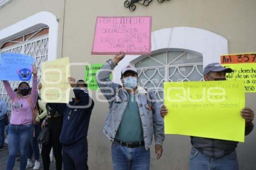 TLAXCALA . MANIFESTACIÓN