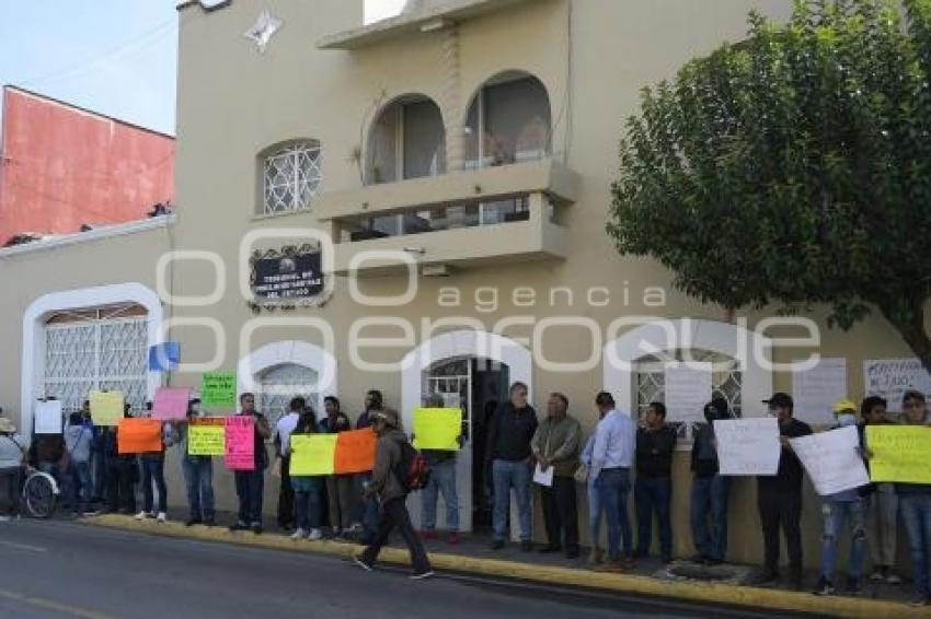 TLAXCALA . MANIFESTACIÓN