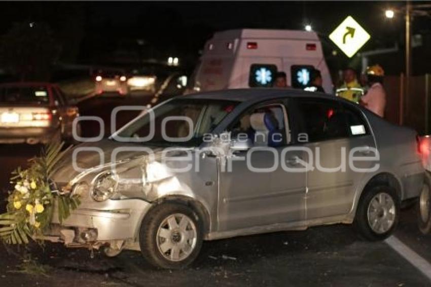 TLAXCALA . ACCIDENTE AUTOPISTA  