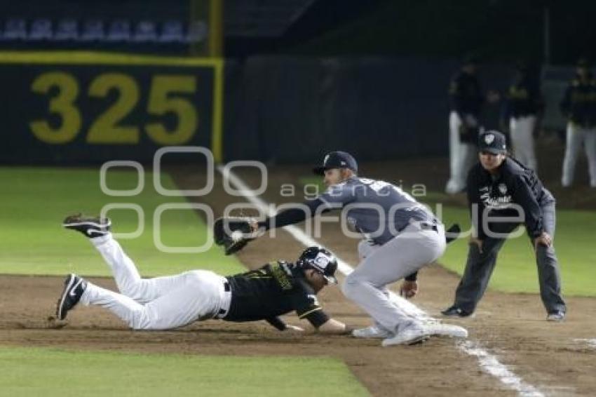 BEÍSBOL . PERICOS VS RIELEROS