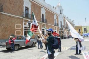 TLAXCALA . MANIFESTACIÓN