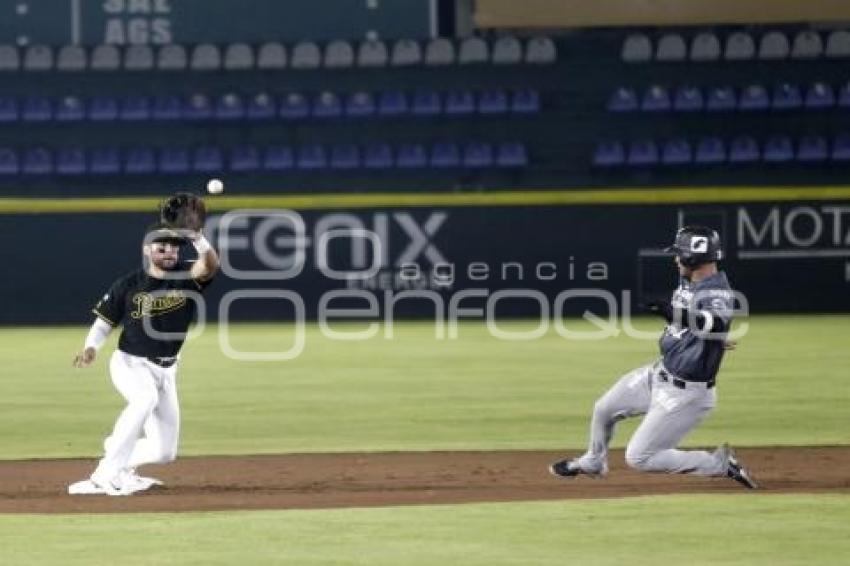 BEÍSBOL . PERICOS VS RIELEROS