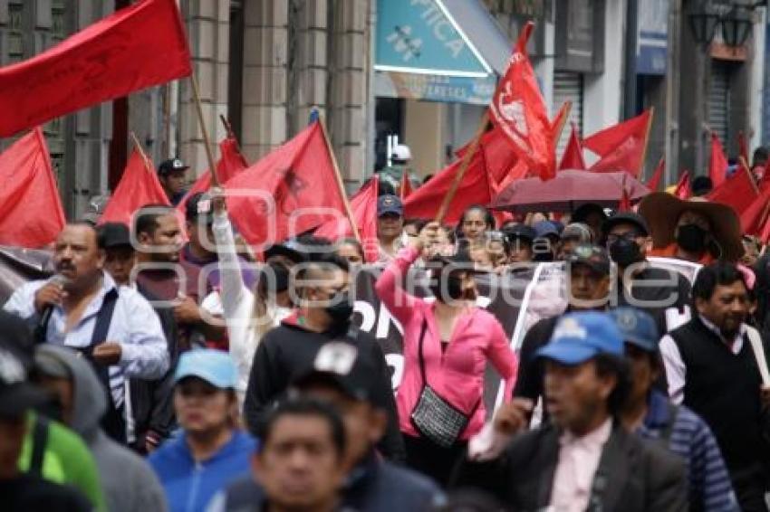 MANIFESTACIÓN ANTORCHA . AMALUCAN