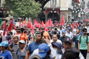 MANIFESTACIÓN ANTORCHA . AMALUCAN