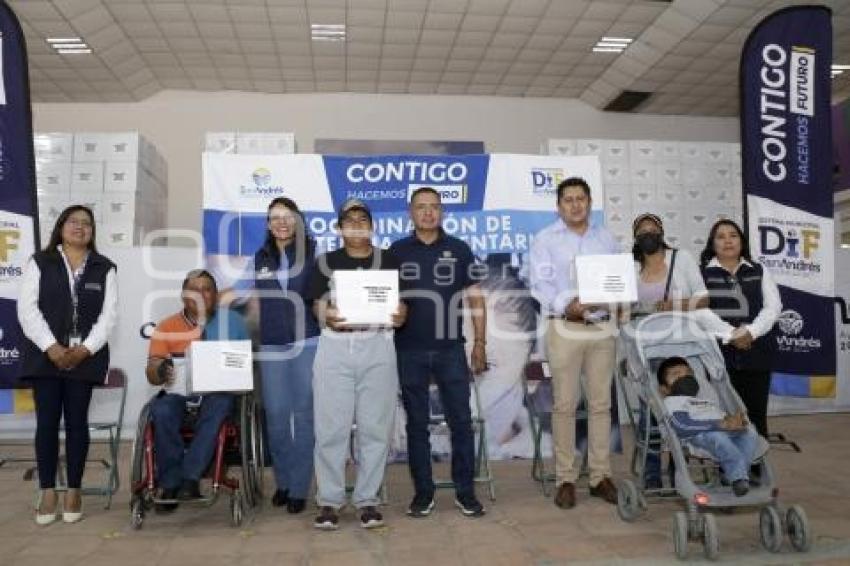 SAN ANDRÉS CHOLULA . ASISTENCIA ALIMENTARIA