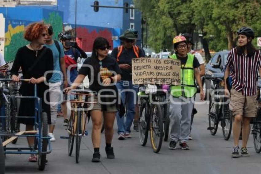 MANIFESTACIÓN CICLISTA