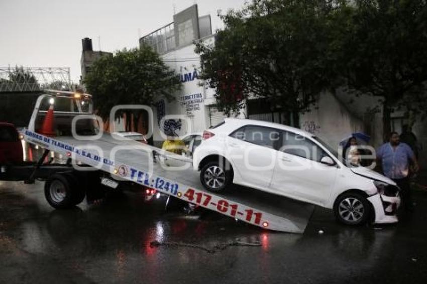 TLAXCALA . ACCIDENTE VIAL