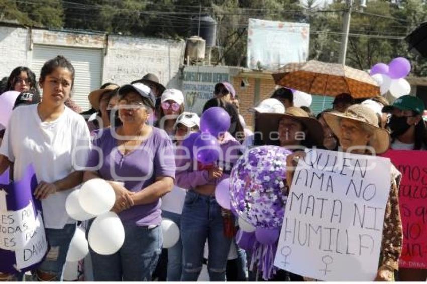 SANTA RITA TLAHUAPAN MANIFESTACIÓN DANNA