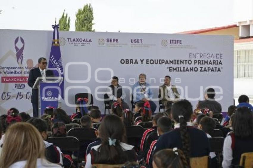 TLAXCALA . ESCUELA PRIMARIA . OBRA