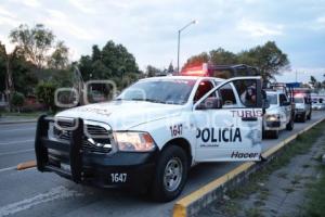 METROBÚS . POLICÍA