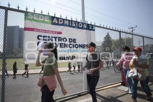 BUAP . EXAMEN DE ADMISIÓN