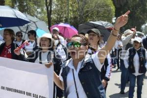 TLAXCALA . MANIFESTACIÓN SECTOR SALUD