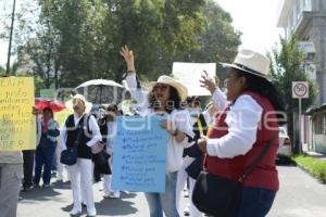 TLAXCALA . MANIFESTACIÓN SECTOR SALUD