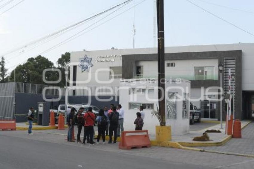 TLAXCALA . MANIFESTACIÓN TRANSPORTISTA