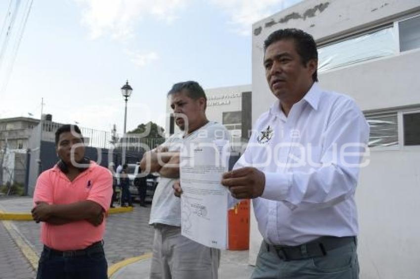 TLAXCALA . MANIFESTACIÓN TRANSPORTISTA