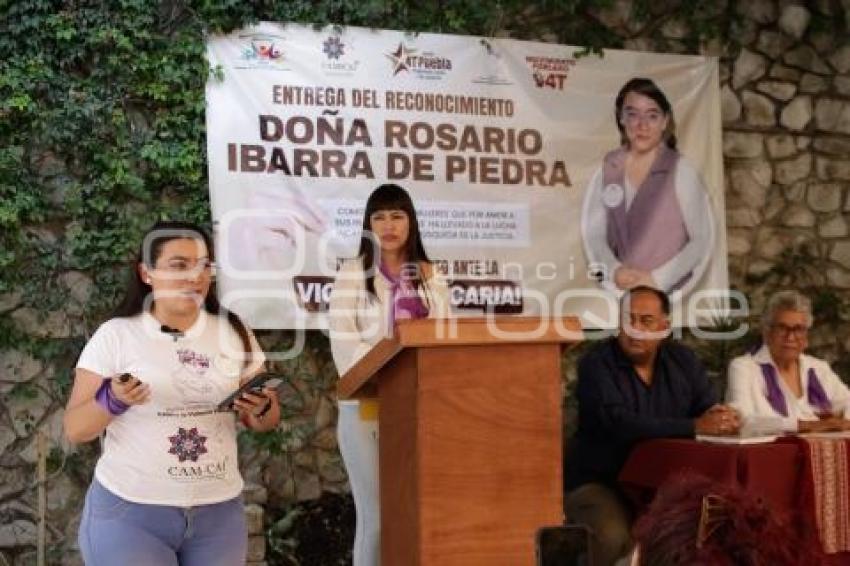 RECONOCIMIENTO ROSARIO IBARRA