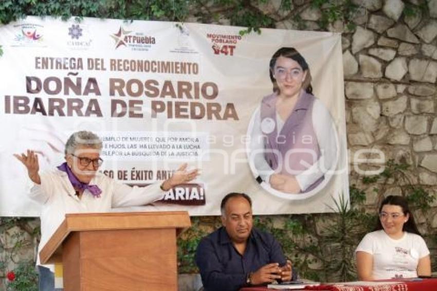 RECONOCIMIENTO ROSARIO IBARRA