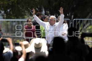 HUAUCHINANGO . ENTREGA PROGRAMA BIENESTAR