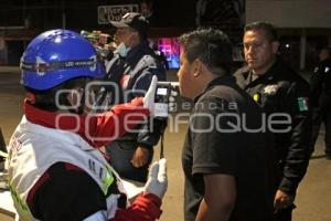 TLAXCALA . OPERATIVO ALCOHOLÍMETRO 
