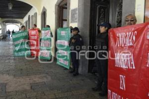 TLAXCALA . MANIFESTACIÓN