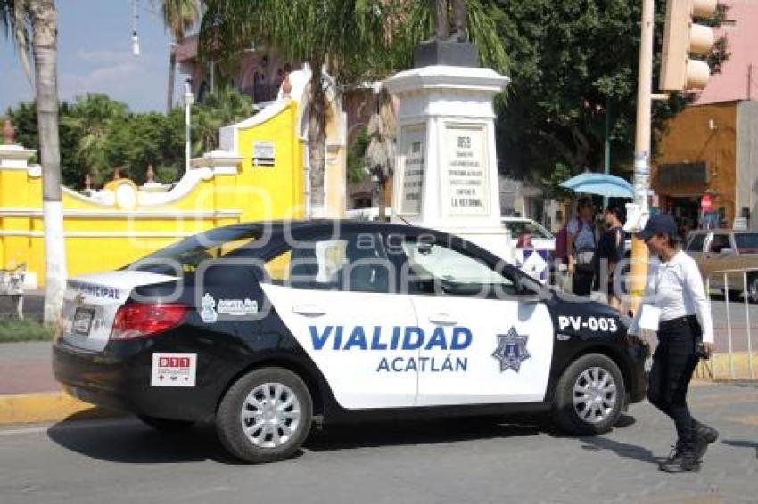 ACATLÁN . TRÁNSITO MUNICIPAL