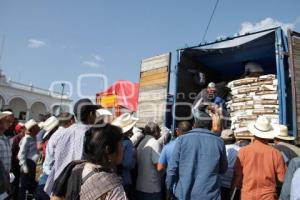 ACATLÁN . ENTREGA SEMILLA DE SORGO