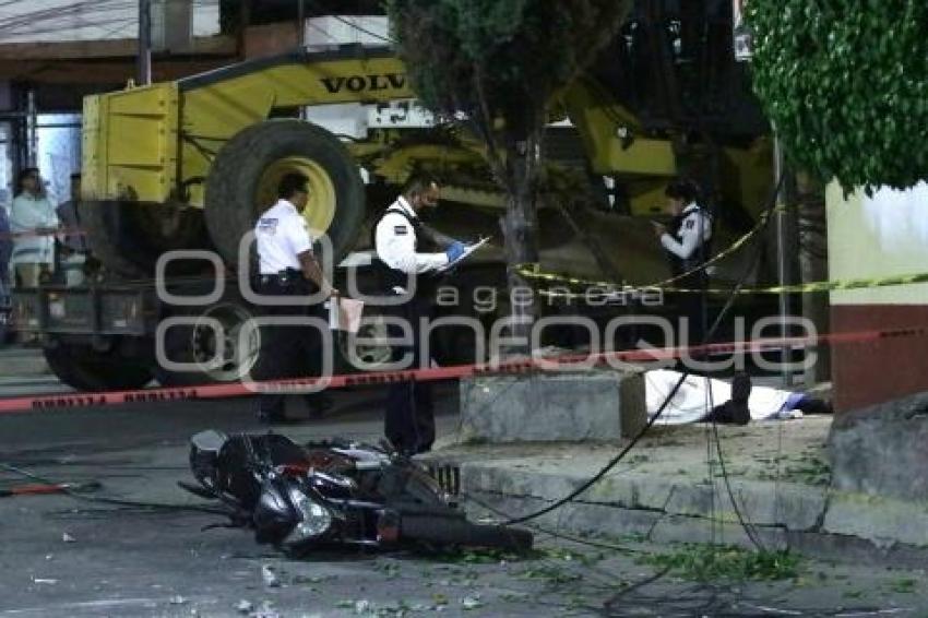 ACCIDENTE MOTOCICLISTA 