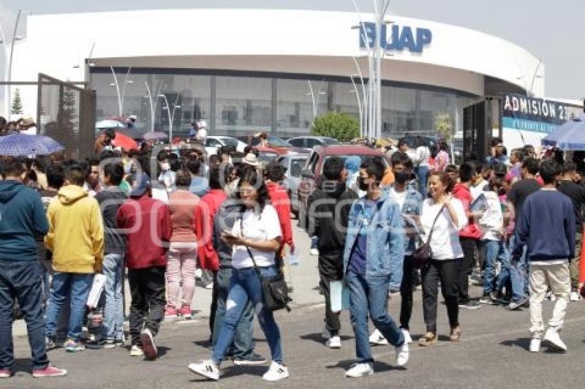 BUAP . EXAMEN DE ADMISIÓN