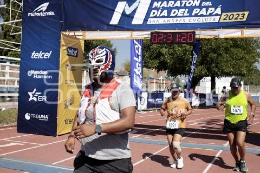 SAN ANDRÉS CHOLULA . MEDIO MARATÓN