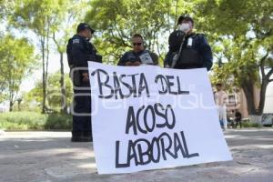 TLAXCALA . MANIFESTACIÓN SINDICATOS