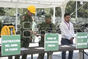 TLAXCALA . CANJE DE ARMAS