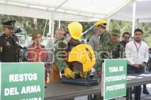 TLAXCALA . CANJE DE ARMAS