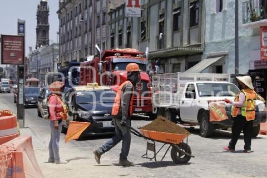 TRÁFICO . INTERVENCIÓN DE CALLES