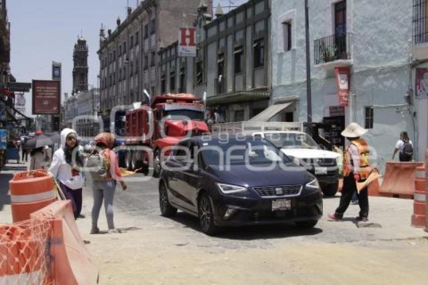 TRÁFICO . INTERVENCIÓN DE CALLES