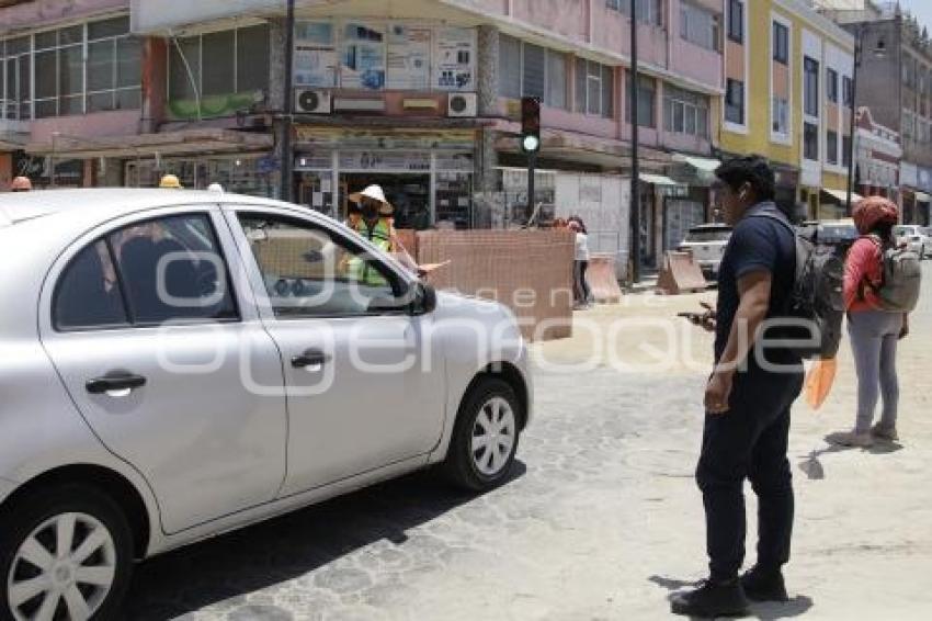 TRÁFICO . INTERVENCIÓN DE CALLES