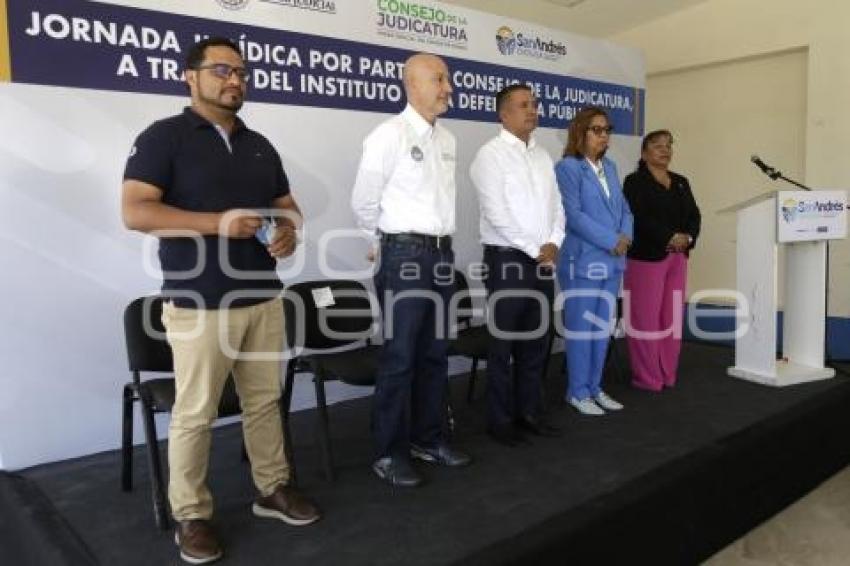 SAN ANDRÉS CHOLULA . JORNADA JURÍDICA