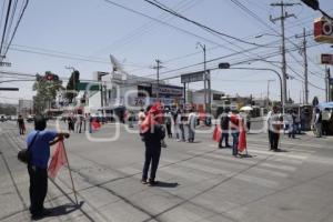 ANTORCHA POPULAR . PROTESTA