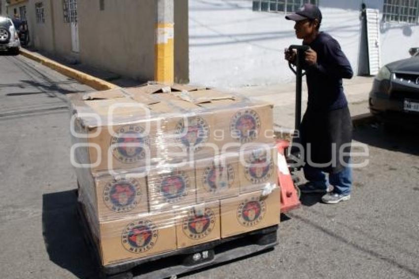 CALOR . CERVEZA