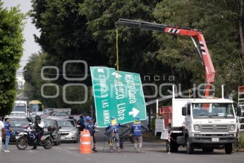 ACCIDENTE VIAL . SEÑALÉTICA