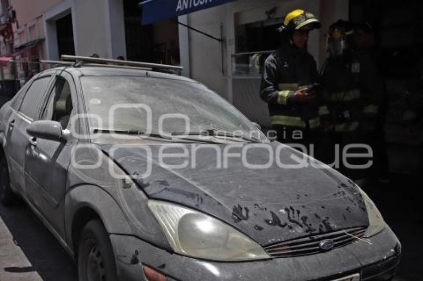 INCENDIO COCHE