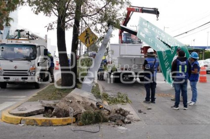 ACCIDENTE VIAL . SEÑALÉTICA